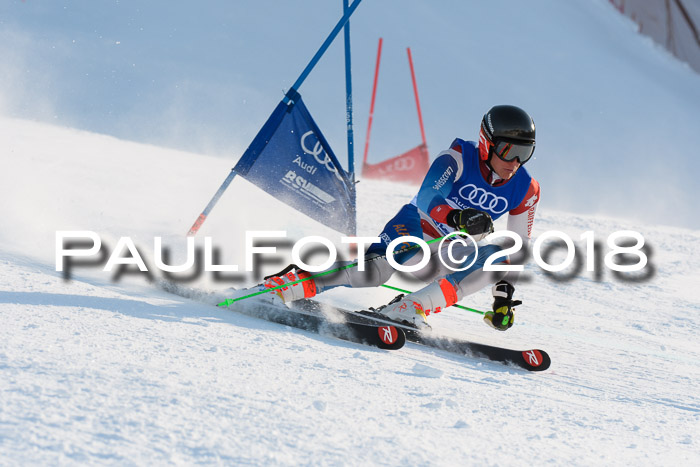 FIS Riesenslalom, Damen + Herren, Oberjoch, Bay. Jugendmeisterschaft, 14.02.2018