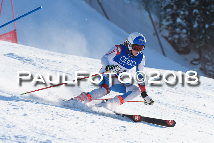 FIS Riesenslalom, Damen + Herren, Oberjoch, Bay. Jugendmeisterschaft, 14.02.2018