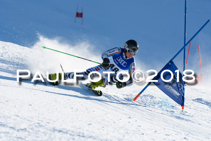 FIS Riesenslalom, Damen + Herren, Oberjoch, Bay. Jugendmeisterschaft, 14.02.2018