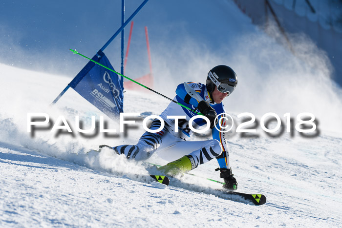 FIS Riesenslalom, Damen + Herren, Oberjoch, Bay. Jugendmeisterschaft, 14.02.2018