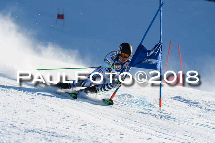 FIS Riesenslalom, Damen + Herren, Oberjoch, Bay. Jugendmeisterschaft, 14.02.2018