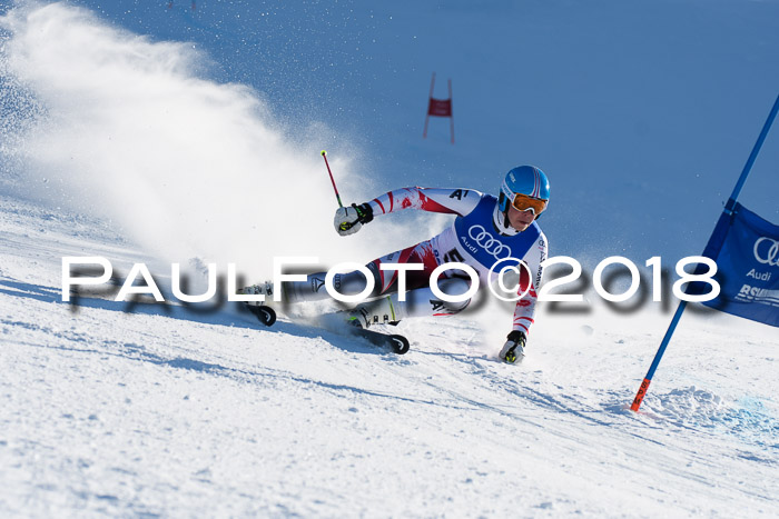 FIS Riesenslalom, Damen + Herren, Oberjoch, Bay. Jugendmeisterschaft, 14.02.2018