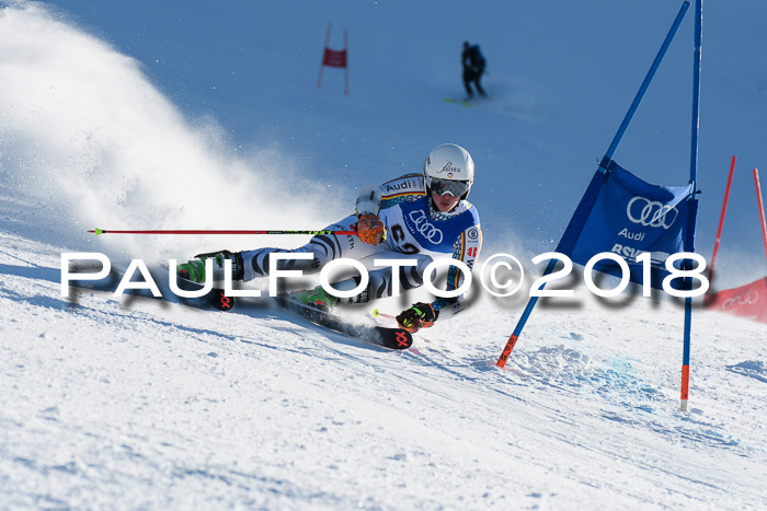 FIS Riesenslalom, Damen + Herren, Oberjoch, Bay. Jugendmeisterschaft, 14.02.2018