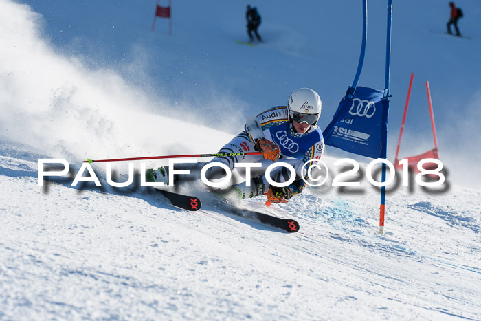 FIS Riesenslalom, Damen + Herren, Oberjoch, Bay. Jugendmeisterschaft, 14.02.2018