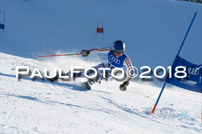 FIS Riesenslalom, Damen + Herren, Oberjoch, Bay. Jugendmeisterschaft, 14.02.2018