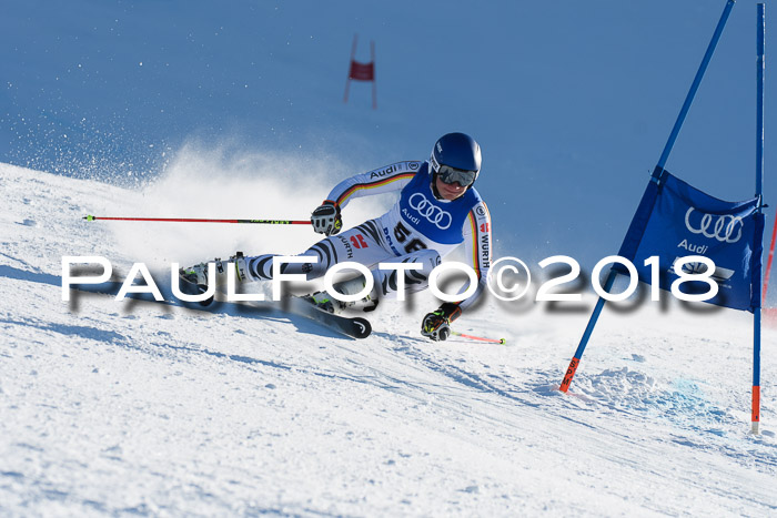 FIS Riesenslalom, Damen + Herren, Oberjoch, Bay. Jugendmeisterschaft, 14.02.2018