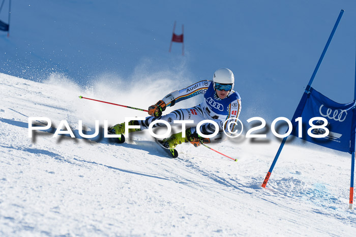 FIS Riesenslalom, Damen + Herren, Oberjoch, Bay. Jugendmeisterschaft, 14.02.2018