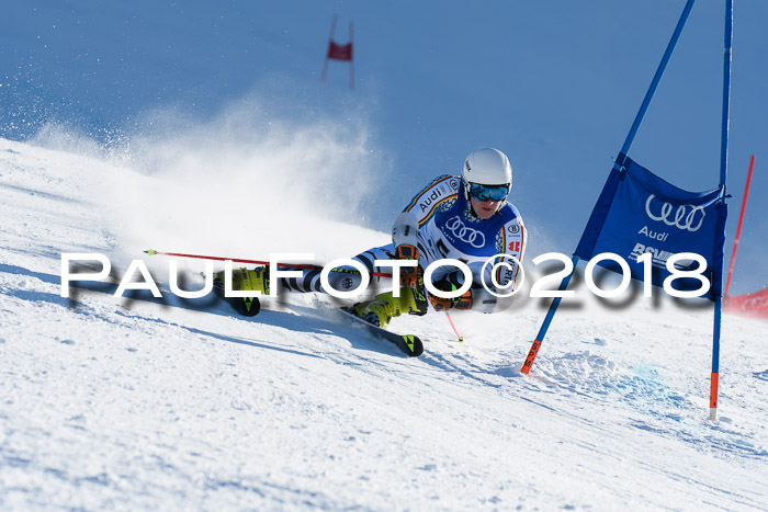 FIS Riesenslalom, Damen + Herren, Oberjoch, Bay. Jugendmeisterschaft, 14.02.2018