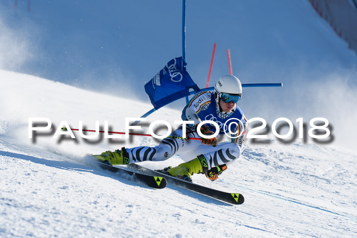 FIS Riesenslalom, Damen + Herren, Oberjoch, Bay. Jugendmeisterschaft, 14.02.2018