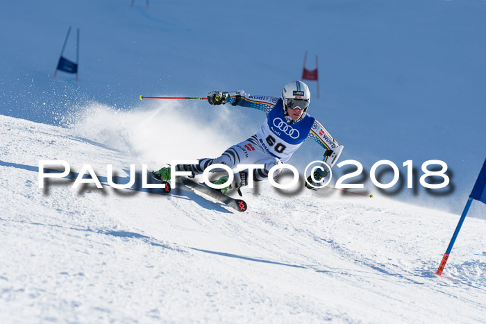 FIS Riesenslalom, Damen + Herren, Oberjoch, Bay. Jugendmeisterschaft, 14.02.2018