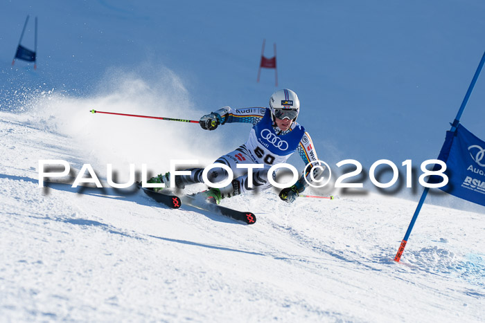 FIS Riesenslalom, Damen + Herren, Oberjoch, Bay. Jugendmeisterschaft, 14.02.2018