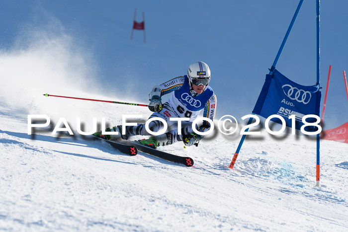 FIS Riesenslalom, Damen + Herren, Oberjoch, Bay. Jugendmeisterschaft, 14.02.2018