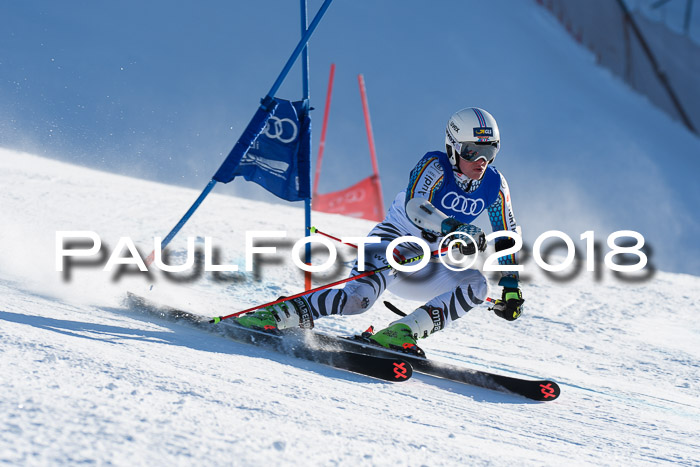 FIS Riesenslalom, Damen + Herren, Oberjoch, Bay. Jugendmeisterschaft, 14.02.2018