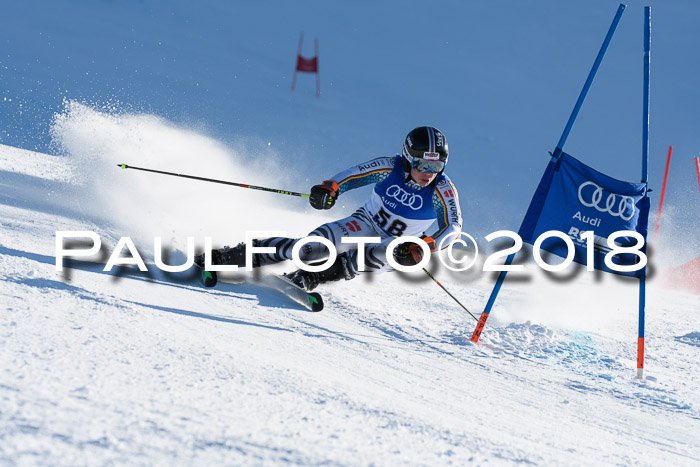 FIS Riesenslalom, Damen + Herren, Oberjoch, Bay. Jugendmeisterschaft, 14.02.2018