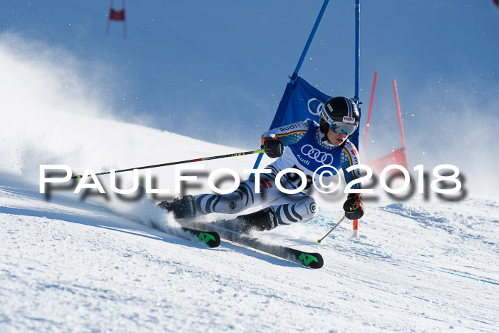 FIS Riesenslalom, Damen + Herren, Oberjoch, Bay. Jugendmeisterschaft, 14.02.2018