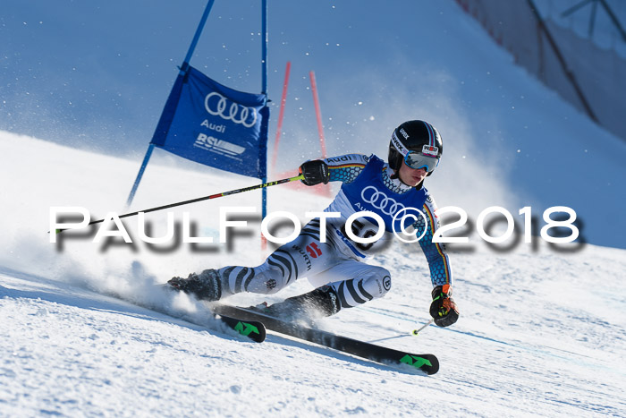 FIS Riesenslalom, Damen + Herren, Oberjoch, Bay. Jugendmeisterschaft, 14.02.2018