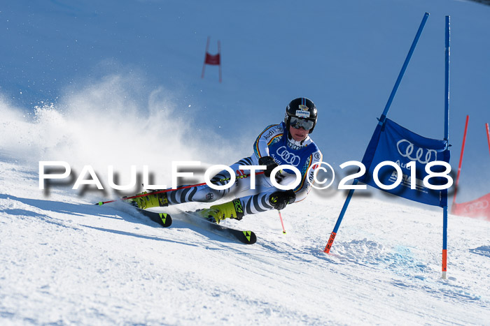 FIS Riesenslalom, Damen + Herren, Oberjoch, Bay. Jugendmeisterschaft, 14.02.2018