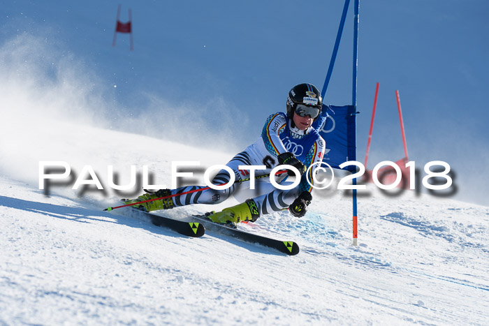 FIS Riesenslalom, Damen + Herren, Oberjoch, Bay. Jugendmeisterschaft, 14.02.2018