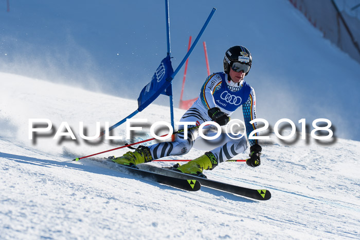 FIS Riesenslalom, Damen + Herren, Oberjoch, Bay. Jugendmeisterschaft, 14.02.2018