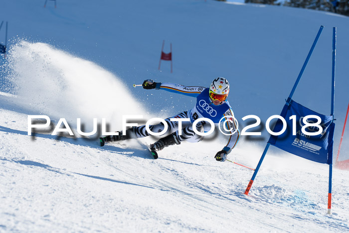 FIS Riesenslalom, Damen + Herren, Oberjoch, Bay. Jugendmeisterschaft, 14.02.2018