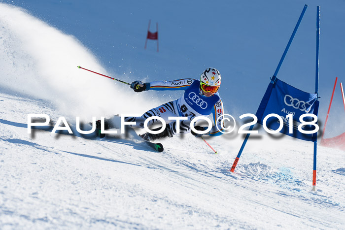 FIS Riesenslalom, Damen + Herren, Oberjoch, Bay. Jugendmeisterschaft, 14.02.2018