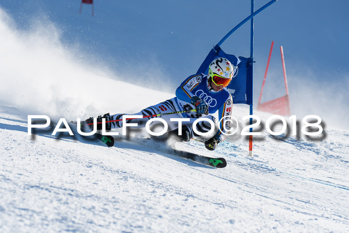 FIS Riesenslalom, Damen + Herren, Oberjoch, Bay. Jugendmeisterschaft, 14.02.2018