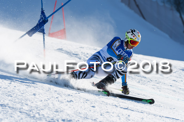 FIS Riesenslalom, Damen + Herren, Oberjoch, Bay. Jugendmeisterschaft, 14.02.2018