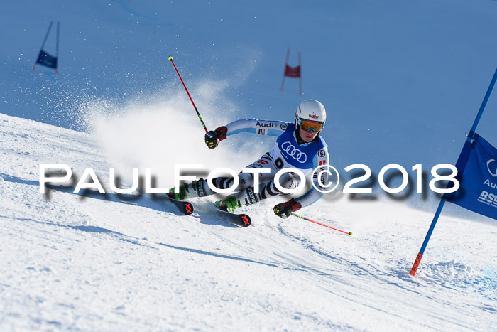 FIS Riesenslalom, Damen + Herren, Oberjoch, Bay. Jugendmeisterschaft, 14.02.2018