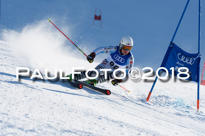 FIS Riesenslalom, Damen + Herren, Oberjoch, Bay. Jugendmeisterschaft, 14.02.2018