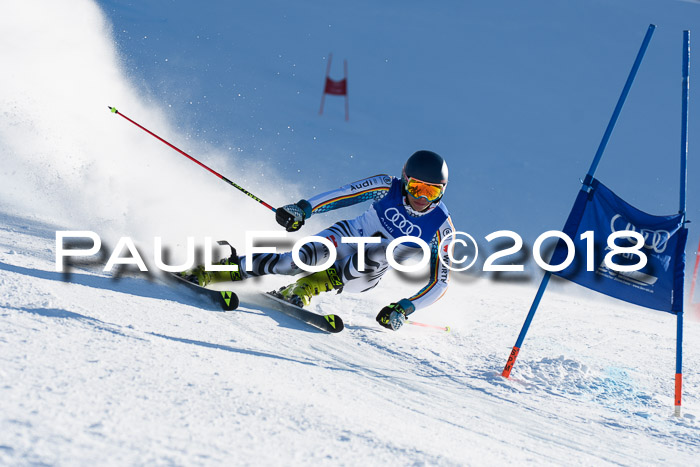 FIS Riesenslalom, Damen + Herren, Oberjoch, Bay. Jugendmeisterschaft, 14.02.2018