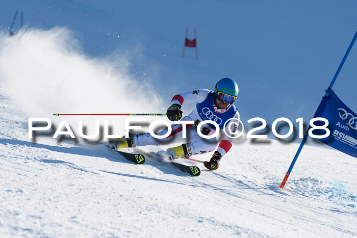 FIS Riesenslalom, Damen + Herren, Oberjoch, Bay. Jugendmeisterschaft, 14.02.2018