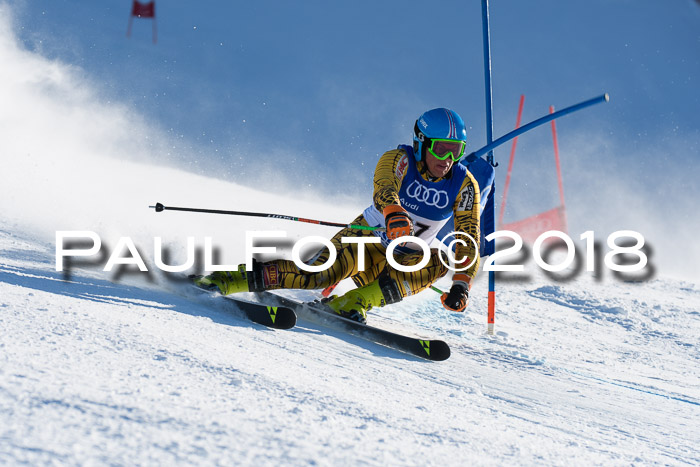 FIS Riesenslalom, Damen + Herren, Oberjoch, Bay. Jugendmeisterschaft, 14.02.2018