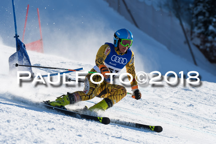 FIS Riesenslalom, Damen + Herren, Oberjoch, Bay. Jugendmeisterschaft, 14.02.2018