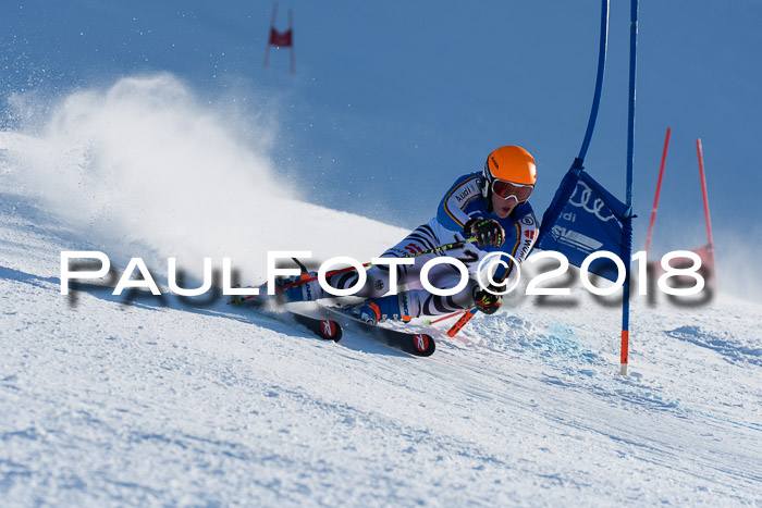 FIS Riesenslalom, Damen + Herren, Oberjoch, Bay. Jugendmeisterschaft, 14.02.2018