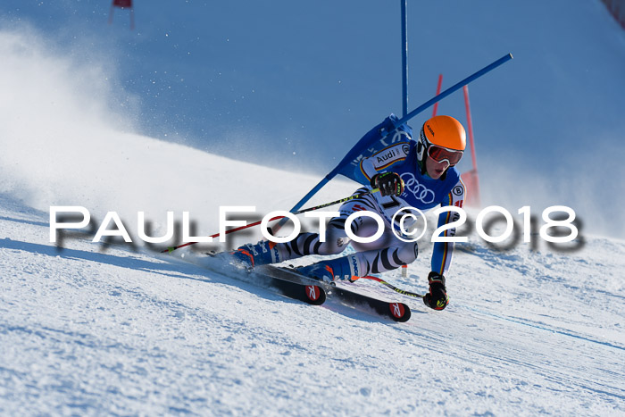 FIS Riesenslalom, Damen + Herren, Oberjoch, Bay. Jugendmeisterschaft, 14.02.2018