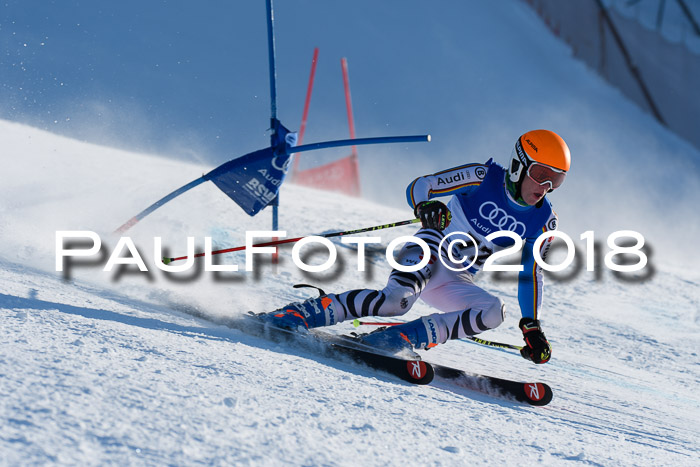 FIS Riesenslalom, Damen + Herren, Oberjoch, Bay. Jugendmeisterschaft, 14.02.2018