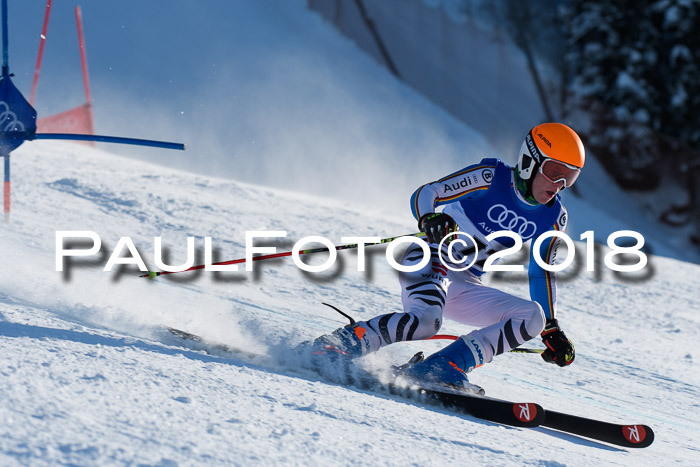 FIS Riesenslalom, Damen + Herren, Oberjoch, Bay. Jugendmeisterschaft, 14.02.2018