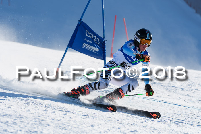 FIS Riesenslalom, Damen + Herren, Oberjoch, Bay. Jugendmeisterschaft, 14.02.2018