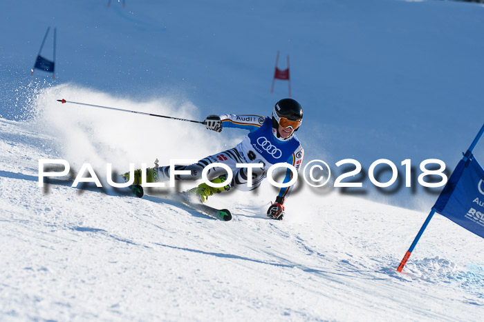 FIS Riesenslalom, Damen + Herren, Oberjoch, Bay. Jugendmeisterschaft, 14.02.2018