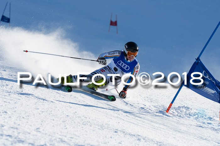 FIS Riesenslalom, Damen + Herren, Oberjoch, Bay. Jugendmeisterschaft, 14.02.2018