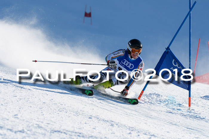 FIS Riesenslalom, Damen + Herren, Oberjoch, Bay. Jugendmeisterschaft, 14.02.2018