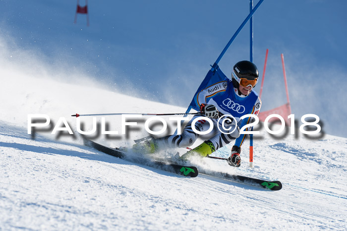 FIS Riesenslalom, Damen + Herren, Oberjoch, Bay. Jugendmeisterschaft, 14.02.2018