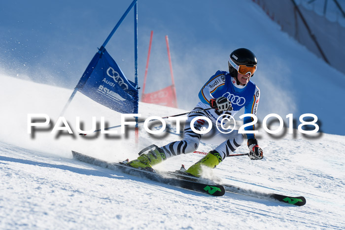 FIS Riesenslalom, Damen + Herren, Oberjoch, Bay. Jugendmeisterschaft, 14.02.2018