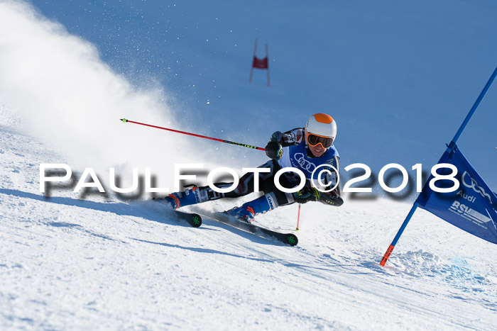 FIS Riesenslalom, Damen + Herren, Oberjoch, Bay. Jugendmeisterschaft, 14.02.2018