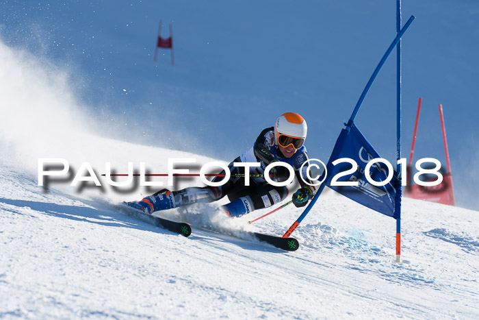 FIS Riesenslalom, Damen + Herren, Oberjoch, Bay. Jugendmeisterschaft, 14.02.2018