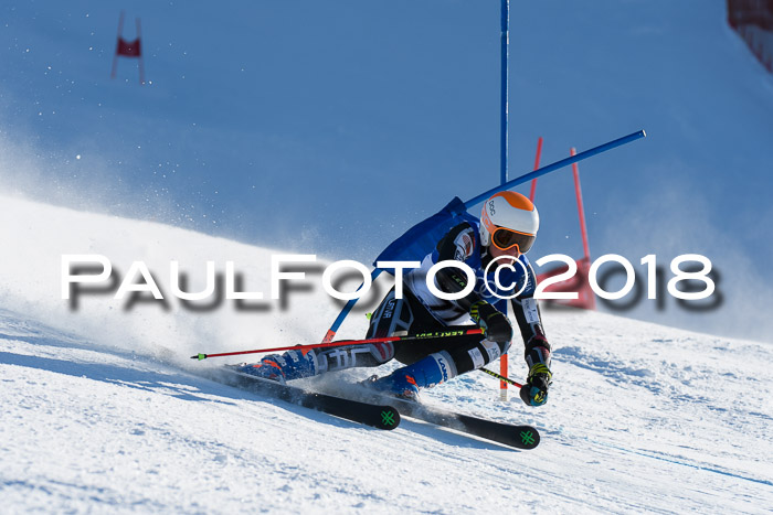 FIS Riesenslalom, Damen + Herren, Oberjoch, Bay. Jugendmeisterschaft, 14.02.2018