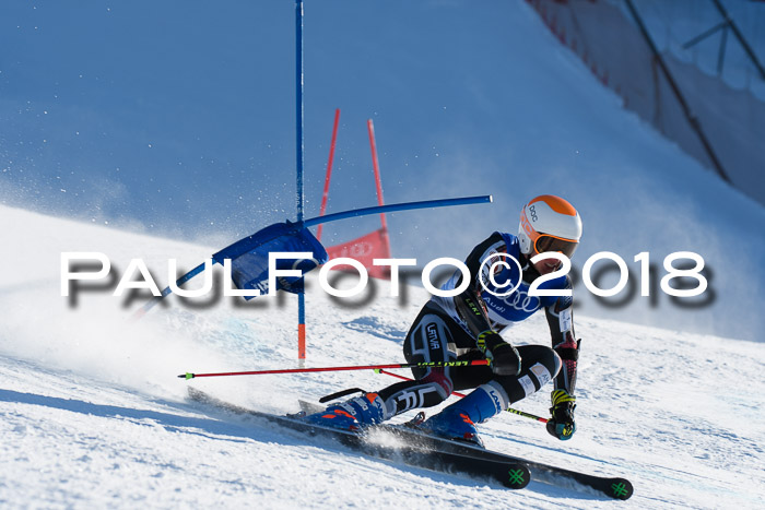 FIS Riesenslalom, Damen + Herren, Oberjoch, Bay. Jugendmeisterschaft, 14.02.2018