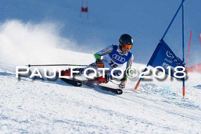 FIS Riesenslalom, Damen + Herren, Oberjoch, Bay. Jugendmeisterschaft, 14.02.2018