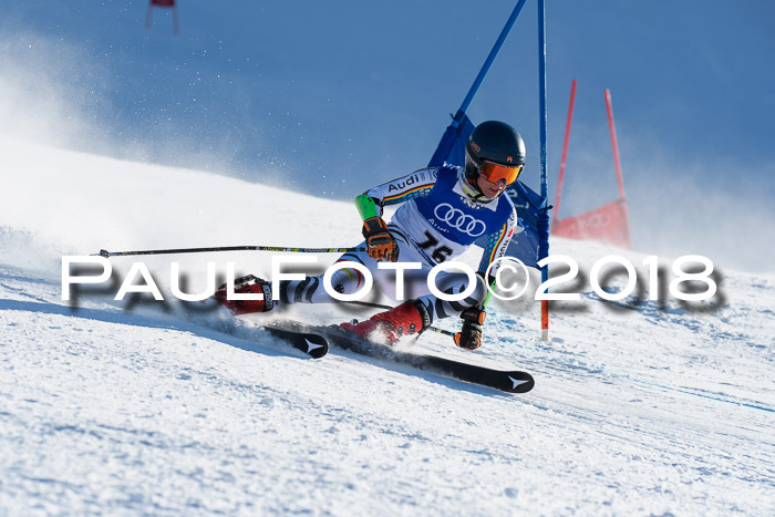 FIS Riesenslalom, Damen + Herren, Oberjoch, Bay. Jugendmeisterschaft, 14.02.2018