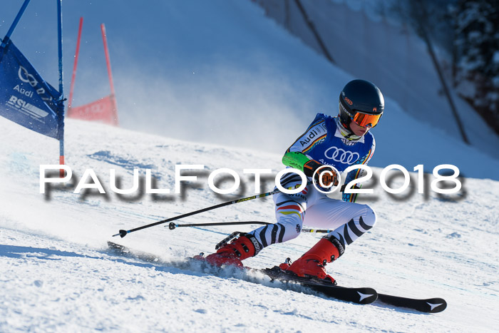 FIS Riesenslalom, Damen + Herren, Oberjoch, Bay. Jugendmeisterschaft, 14.02.2018